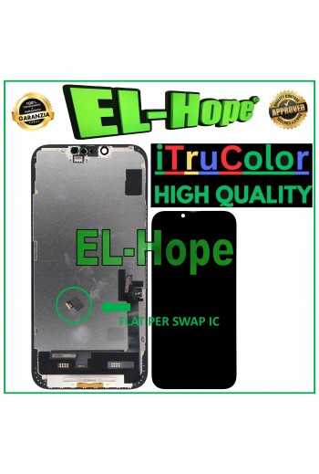 DISPLAY LCD iTruColor HARD OLED PREMIUM PER APPLE IPHONE 14 PLUS TOUCH SCHERMO