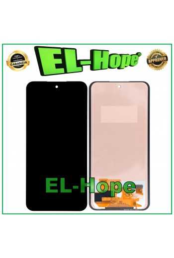 DISPLAY LCD TFT PER SAMSUNG GALAXY A55 5G SM-A556 A556B TOUCH SCREEN VETRO NERO