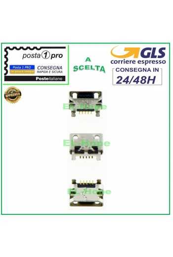 CONNETTORE DI RICARICA PER HUAWEI ASCEND Y635 Y635-L01 L21 MICRO USB CARICA 