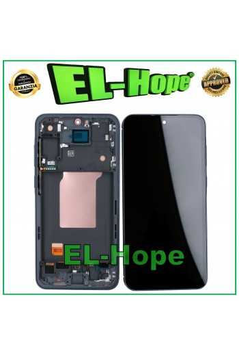 DISPLAY LCD TFT FRAME PER SAMSUNG GALAXY A55 5G SM-A556 A556B TOUCH SCREEN NERO