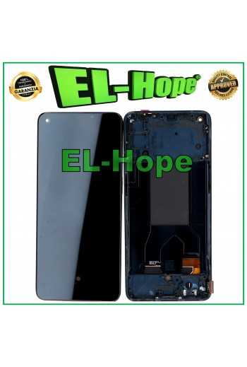 DISPLAY LCD OLED + FRAME PER OPPO RENO 6 5G PEQM00 CPH2251 TOUCH SCREEN NERO
