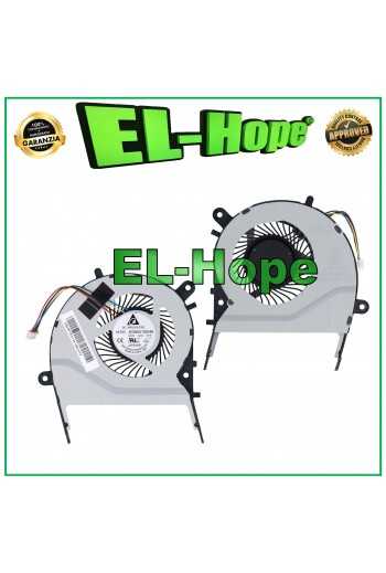 VENTOLA KSB06105HB FAN CPU PER NOTEBOOK ASUS A455 X555 X455 A555 K455 K555 4 PIN