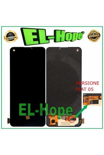 DISPLAY LCD OLED PER OPPO A96 5G PFUM10 PHA120 TOUCH SCREEN SCHERMO VETRO NERO