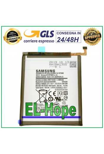 BATTERIA ORIGINALE SERVICE PACK SAMSUNG GALAXY A20 SM-A205F EB-BA505ABU 4000 mAh