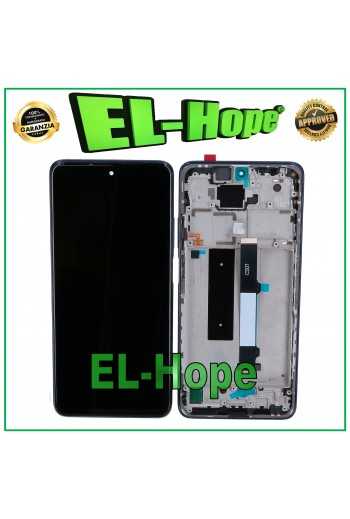  DISPLAY LCD + FRAME PER XIAOMI REDMI NOTE 9 PRO 5G 2020 TOUCH ASSEMBLATO BLU