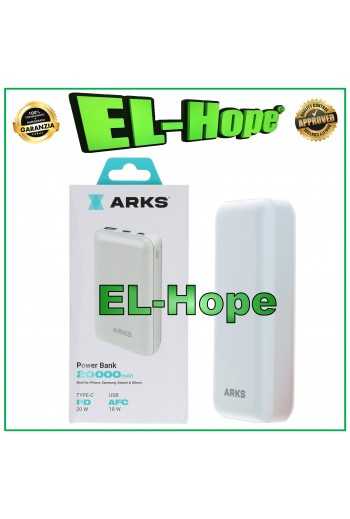 POWER BANK CARICABATTERIA PORTATILE 20000 mAh TYPE C 20W USB 18W RICARICA VELOCE