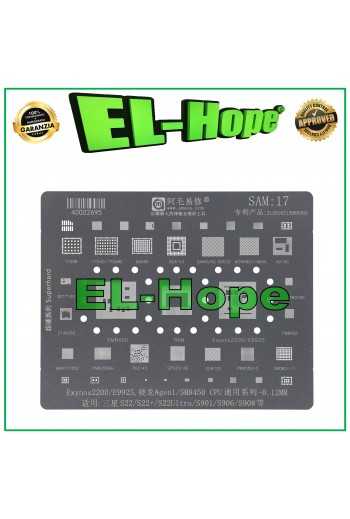STENCIL REBALLING EXYNOS AMAOE SAM17 x SAMSUNG S22 S22+ S22 ULTRA S901 S906 S908