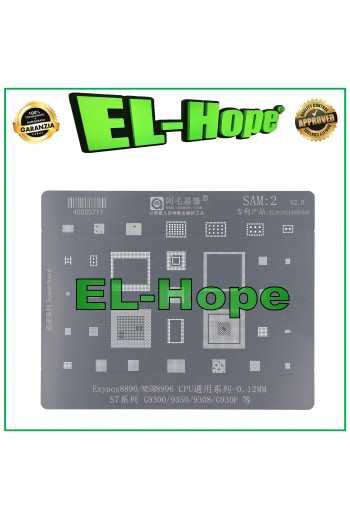 STENCIL LAYER SCHEDA MADRE EXYNOS 8890 AMAOE SAM2 PER SAMSUNG S7 SM-G930 MSM8996
