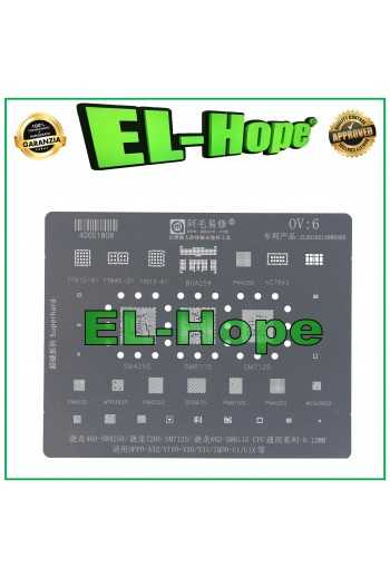 STENCIL LAYER AMAOE OV6 PER OPPO A32 / VIVO Y30 Y31 / IQ00-U1 U1X 460-SM4250