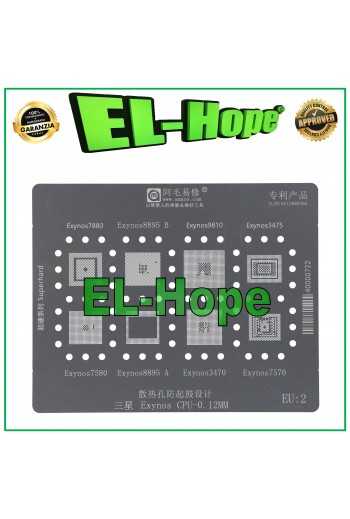 STENCIL REBALLING LAYER AMAOE EU2 PER SAMSUNG EXYNOS 7580 S8895A 3470 7570