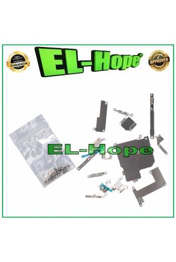 SET KIT COMPLETO VITI SUPPORTI STAFFE SCHERMATURE INTERNE PER IPHONE 13 PRO MAX