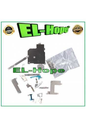 SET KIT COMPLETO VITI SUPPORTI STAFFE SCHERMATURE INTERNE PER IPHONE 13 PRO