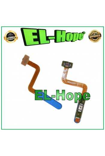FLAT TASTO ACCENSIONE HOME FINGERPRINT IMPRONTA SAMSUNG GALAXY F22 SM-E225 BLU