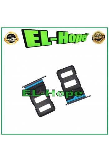 SLOT CARRELLO VANO SCHEDA NANO SIM PER XIAOMI Mi 10T /10T Pro REDMI K30S NERO
