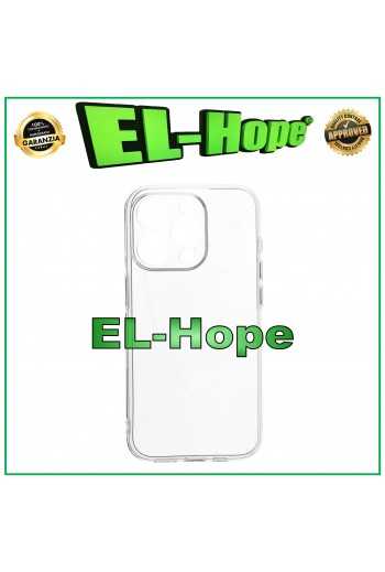 CUSTODIA PROTETTIVA CASE COVER TRASPARENTE PER IPHONE 15 PRO BUMPER TPU GEL