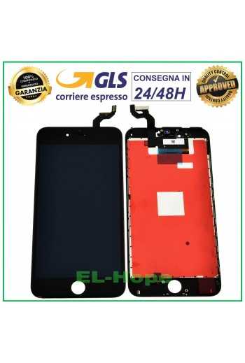 DISPLAY LCD RETINA PER APPLE IPHONE 6S PLUS TOUCH SCREEN FRAME NERO TIANMA