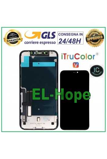 DISPLAY LCD iTruColor HD INCELL PER APPLE IPHONE 11 TOUCH SCREEN SCHERMO MONITOR