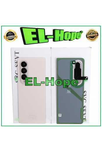 COPERCHIO CASE POSTERIORE ORIGINALE SAMSUNG GALAXY Z FOLD 4 5G SM-F936B BEIGE