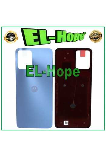 COPERCHIO BATTERIA POSTERIORE ORIGINALE SERVICE MOTOROLA MOTO G13 XT2331 BLU