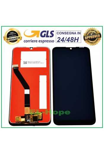 DISPLAY LCD PER HUAWEI Y6 2019 MRD-LX1 LX2 TOUCH SCREEN SCHERMO VETRO NERO