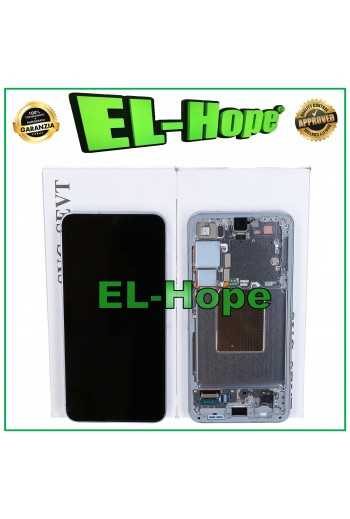 DISPLAY TOUCH LCD ORIGINALE SAMSUNG GALAXY S24 5G 2024 SM-S921B SAPPHIRE BLU