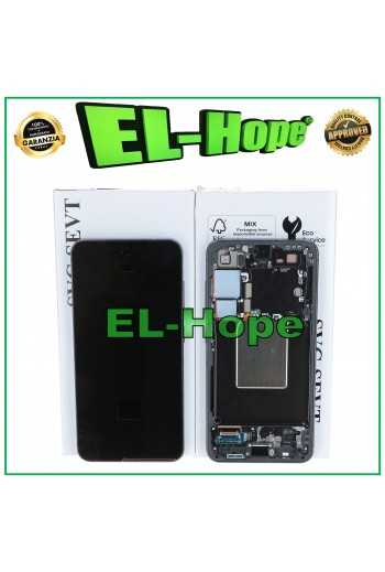 DISPLAY TOUCH + LCD ORIGINALE SAMSUNG GALAXY S24 5G 2024 SM-S921 ONYX BLACK
