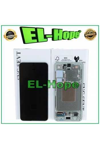 DISPLAY TOUCH + LCD ORIGINALE SAMSUNG GALAXY S24 5G 2024 SM-S921 JADE GREEN