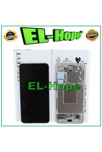 DISPLAY TOUCH + LCD ORIGINALE SAMSUNG GALAXY S24 5G 2024 SM-S921 AMBER YELLOW