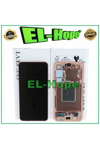 DISPLAY TOUCH LCD ORIGINALE SAMSUNG GALAXY S24 5G 2024 SM-S921 SANDSTONE ORANGE