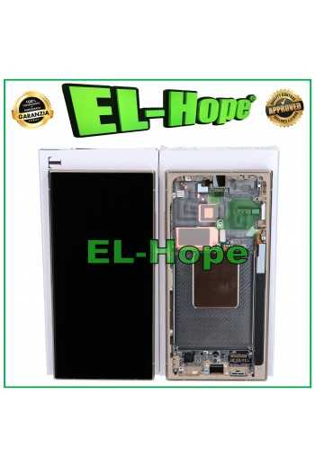 DISPLAY TOUCH LCD ORIGINALE SAMSUNG GALAXY S24 ULTRA 5G SM-S928 TITANIUM YELLOW