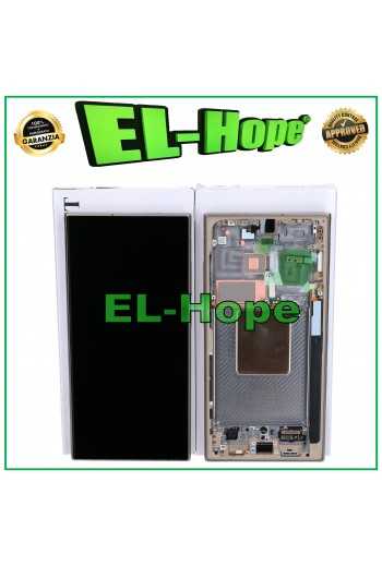 DISPLAY TOUCH LCD ORIGINALE SAMSUNG GALAXY S24 ULTRA 5G SM-S928 TITANIUM GRAY