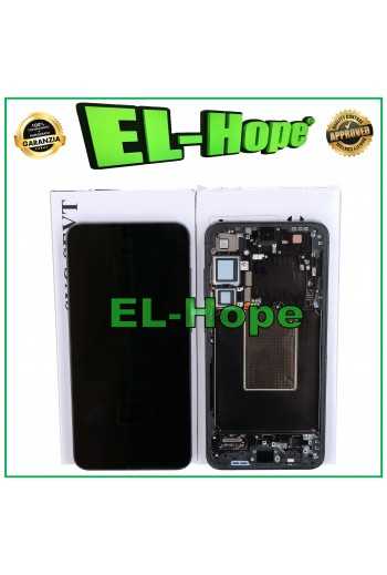 DISPLAY TOUCH FRAME ORIGINALE SAMSUNG GALAXY S24 PLUS 5G SM-S926 ONYX BLACK NERO