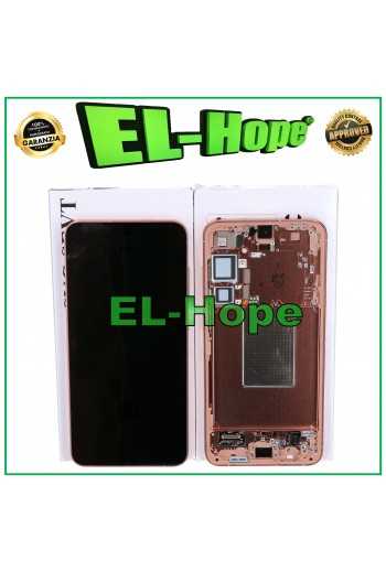 DISPLAY LCD TOUCH FRAME ORIGINALE SAMSUNG GALAXY S24 PLUS 5G SM-S926B ORANGE