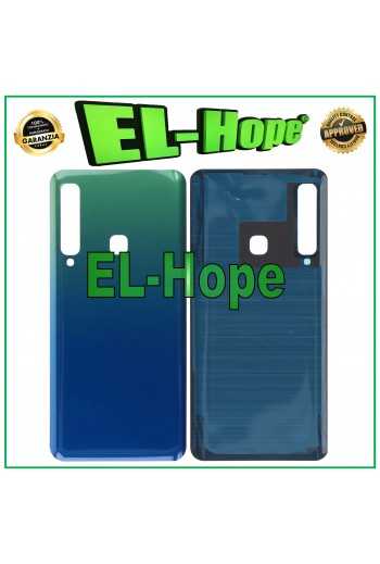 COPRI BATTERIA PER SAMSUNG GALAXY A9 2018 SM-A920 SCOCCA CASE POSTERIORE BLU