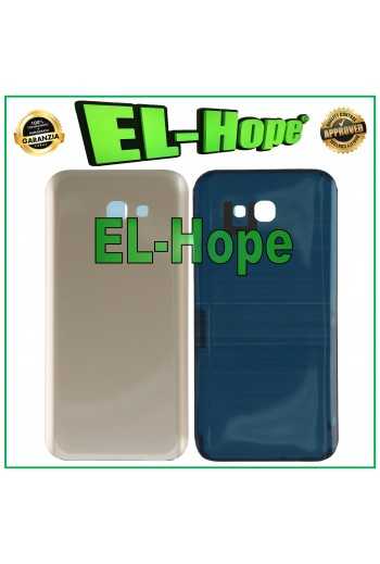 COPRI BATTERIA PER SAMSUNG GALAXY A7 2017 SM-A720 SCOCCA CASE POSTERIORE ORO