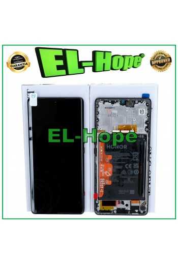 DISPLAY LCD + FRAME TOUCH ORIGINALE SERVICE HONOR MAGIC 5 LITE 5G RMO-NX1 NERO