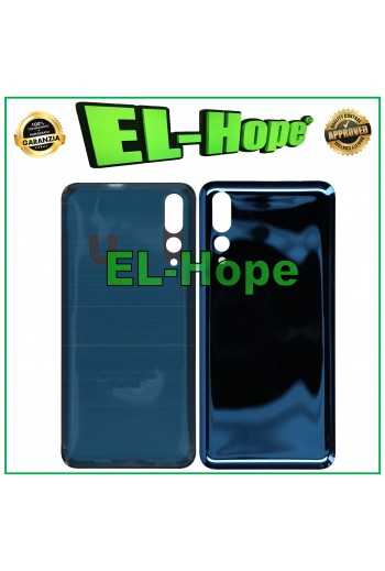 COPRI BATTERIA PER HUAWEI P20 PRO SCOCCA COPERCHIO BACK CASE POSTERIORE BLU