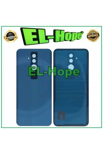 COPRI BATTERIA PER HUAWEI MATE 20 LITE SCOCCA COPERCHIO CASE POSTERIORE BLU