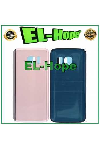 COPRI BATTERIA PER SAMSUNG GALAXY S7 SM-G930 VETRO SCOCCA CASE POSTERIORE ROSA