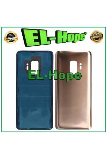 SCOCCA BATTERIA PER SAMSUNG GALAXY S9 SM-G960 VETRO COPERCHIO POSTERIORE ORO