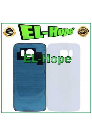 SCOCCA BATTERIA PER SAMSUNG GALAXY S6 SM-G920 CASE COPERCHIO POSTERIORE BIANCO