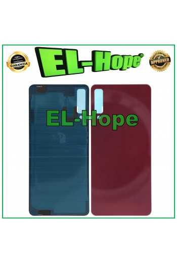 COPERCHIO BATTERIA PER SAMSUNG GALAXY A7 2018 SM-A750 BACK CASE POSTERIORE ROSA
