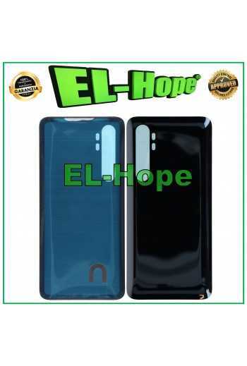 COPRI BATTERIA PER XIAOMI MI NOTE 10 LITE M2002F4LG SCOCCA CASE POSTERIORE NERO