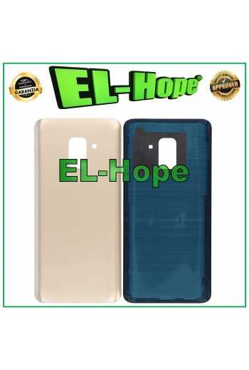 SCOCCA BATTERIA PER SAMSUNG GALAXY A8 2018 SM-A530 COPERCHIO CASE POSTERIORE ORO