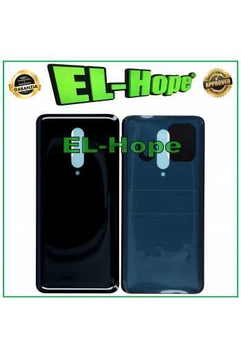 COPRI BATTERIA PER ONEPLUS 7 PRO SCOCCA COPERCHIO BACK CASE POSTERIORE NERO