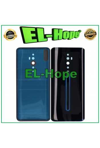 COPRI BATTERIA PER OPPO RENO 2Z CPH1945 CPH1951 BACK CASE VETRO POSTERIORE NERO