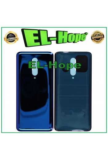 COPRI BATTERIA PER ONEPLUS 7 PRO SCOCCA COPERCHIO BACK CASE POSTERIORE BLU