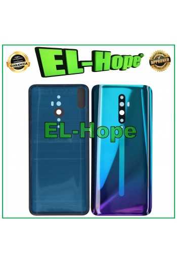 COPRI BATTERIA PER OPPO RENO 2Z CPH1945 CPH1951 BACK CASE VETRO POSTERIORE VIOLA