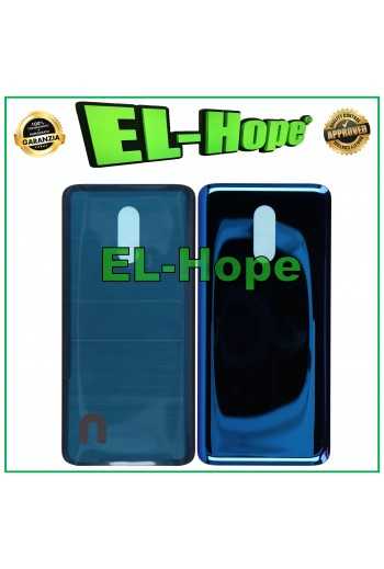 COPRI BATTERIA PER ONEPLUS 7 GM1900 SCOCCA COPERCHIO BACK CASE POSTERIORE BLU