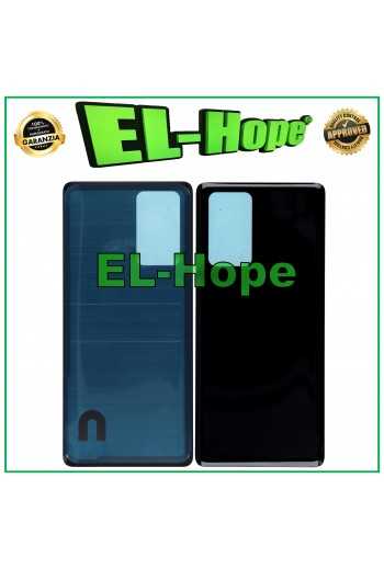 COPRI BATTERIA PER OPPO RENO 6 PRO SCOCCA COPERCHIO BACK CASE POSTERIORE NERO
